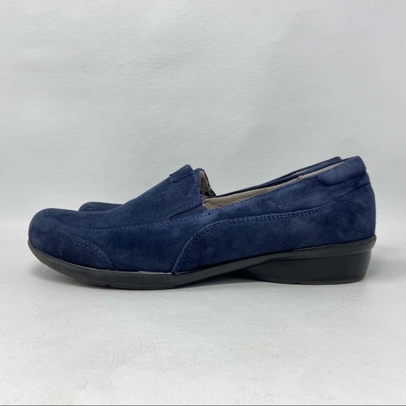 Naturalizer Channing Suede Slip On Loafers, Women's Size 7.5M, Navy - Picture 3 of 13